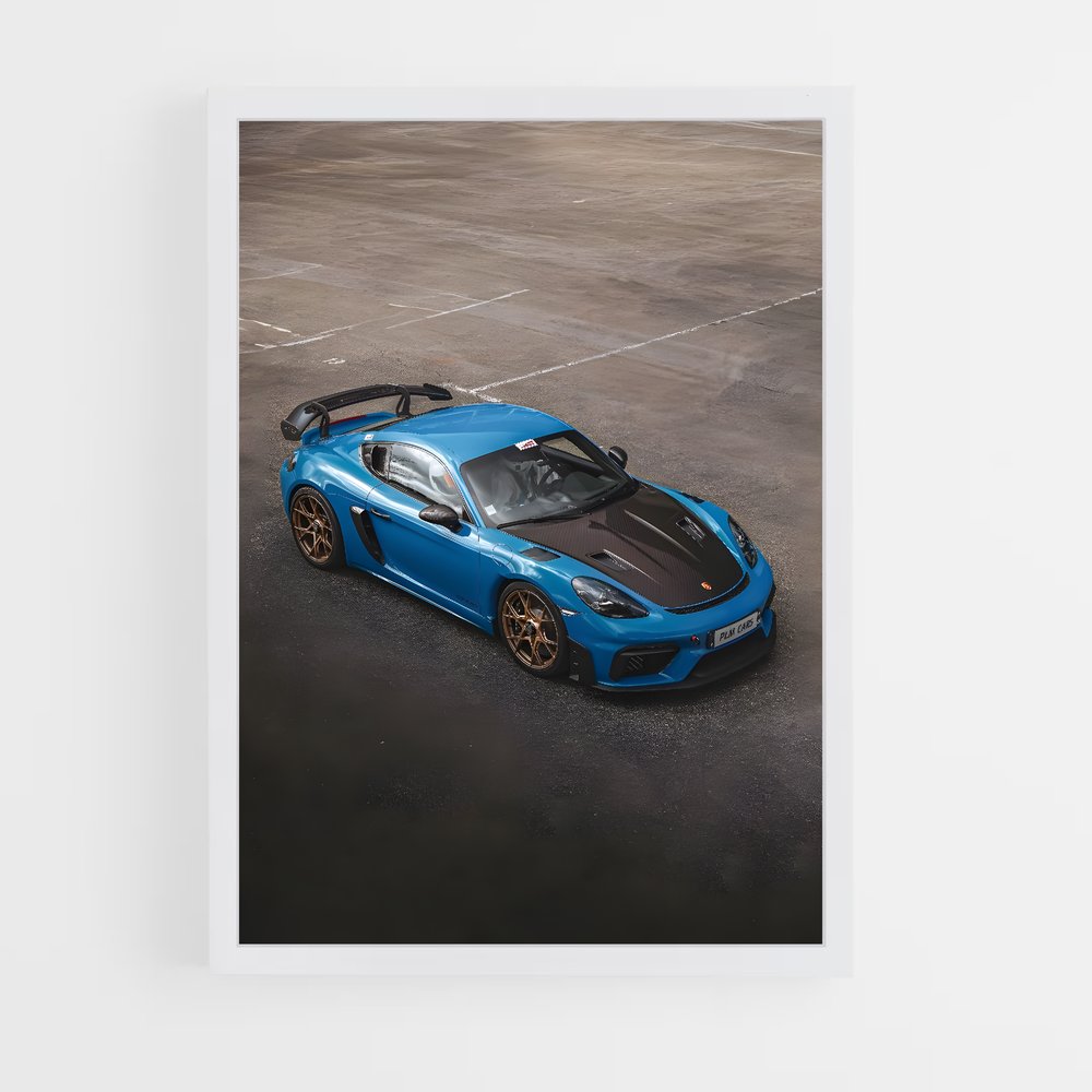 Poster Supercar Éclipse – affiche Porsche (vue 3)